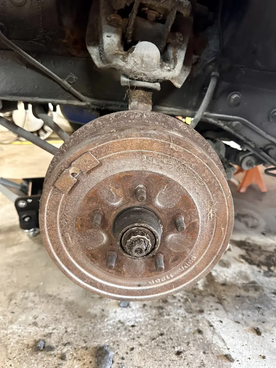 Build image of Upgrading the brake system
