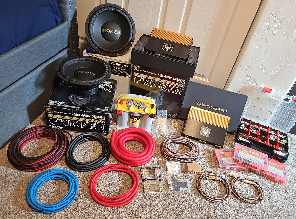 Build image of The Audio System: Plan and Components