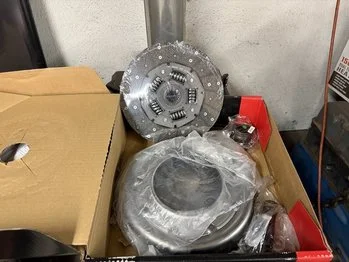 Build image of Installed the bell housing