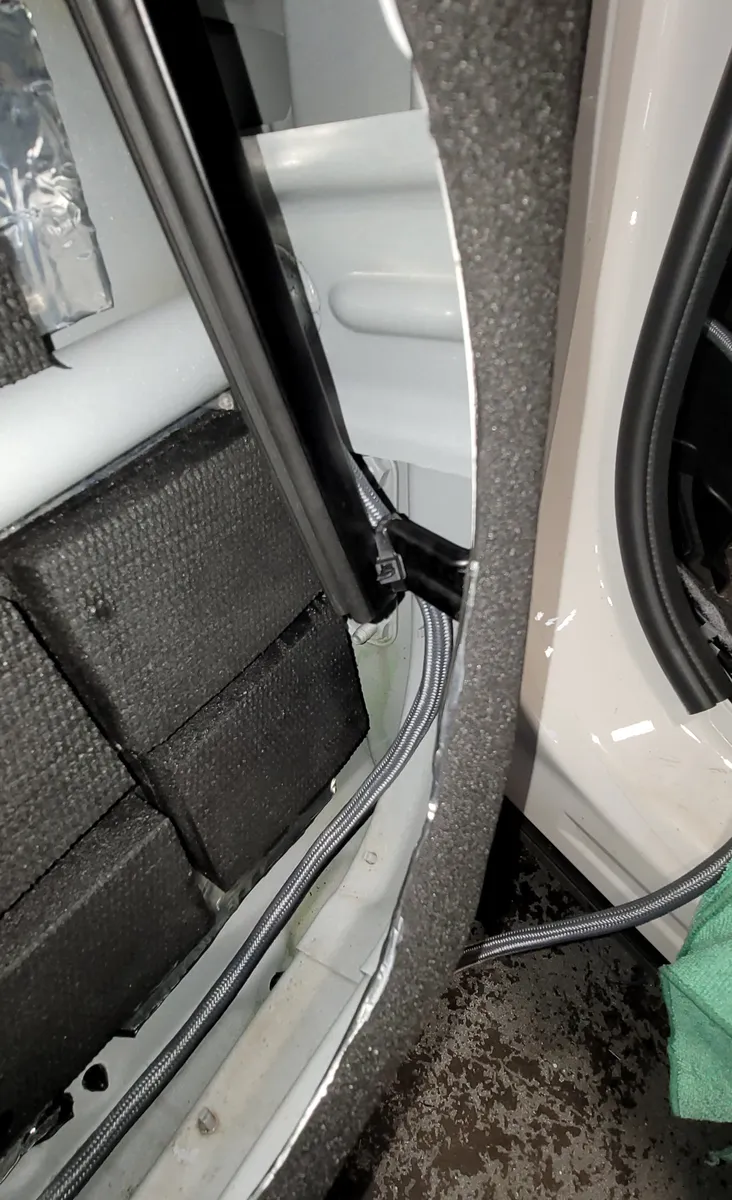 2021 Subaru Forester - Sound deadening of the doors to get great midbass - Image 6