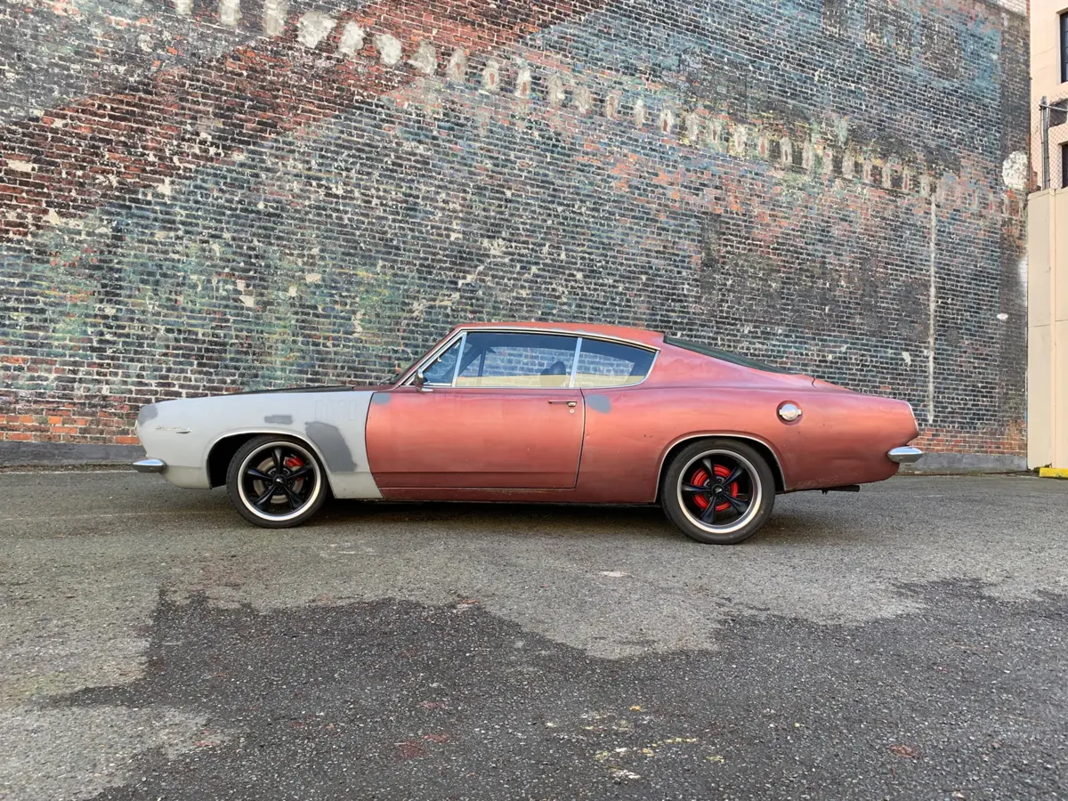 The Before images of the Barracuda