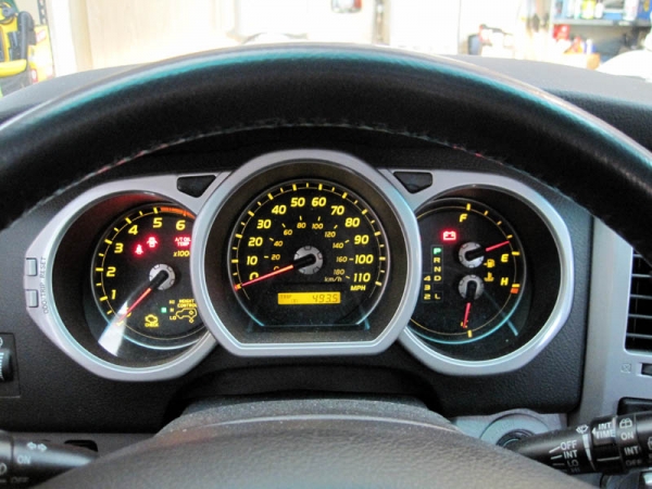Gauge cluster LED swap out 279