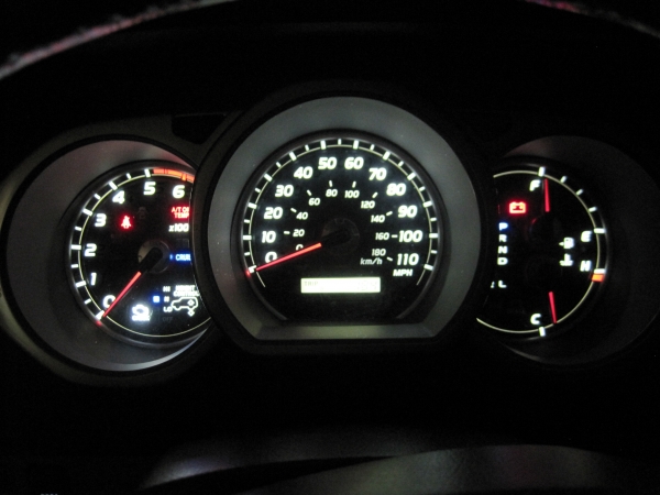 Gauge cluster LED swap out 