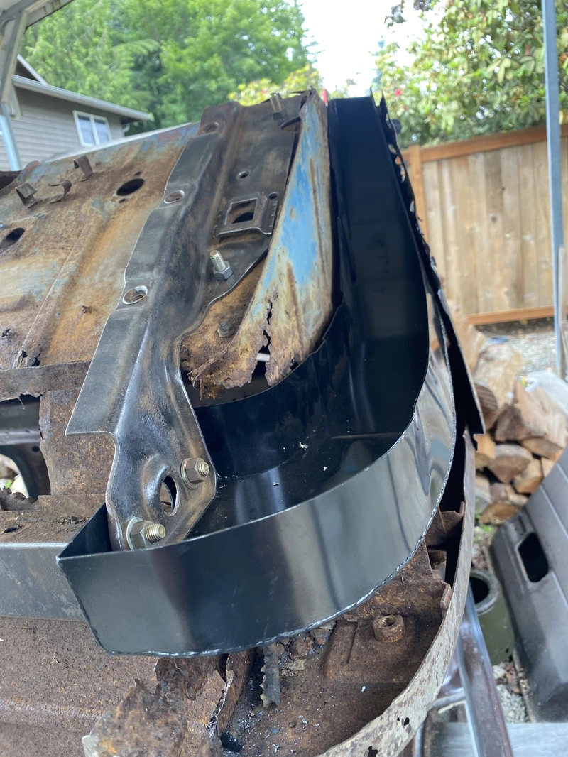 1950 Chevrolet Chevy pickup - Rust repair - Image 2