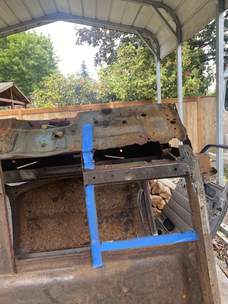 1950 Chevrolet Chevy pickup - Rust repair - Image 3