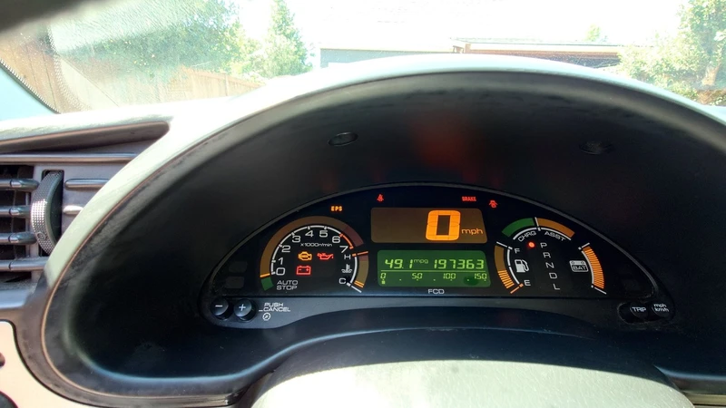 At least the dash is cool looking