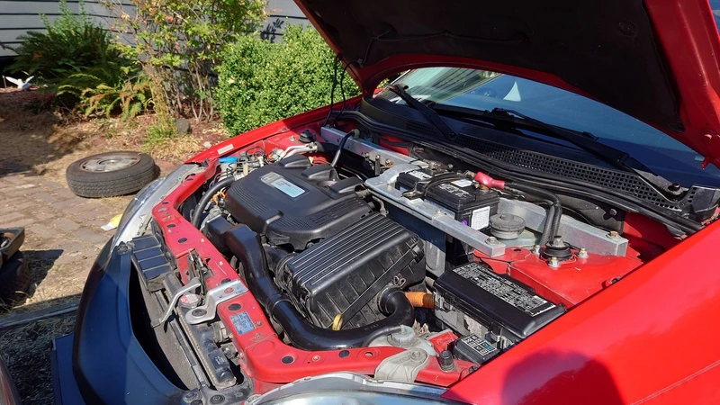 Cleaning under the hood