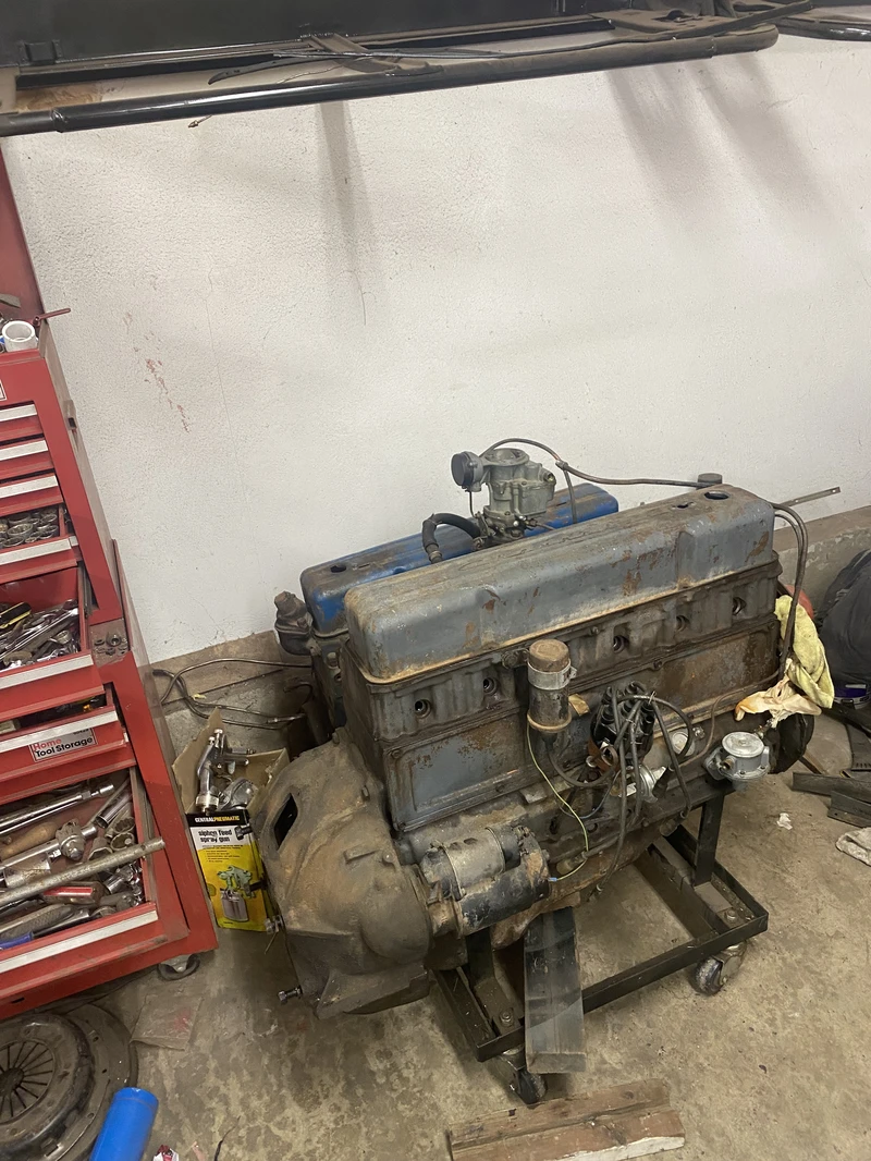 Testing out the engine-561