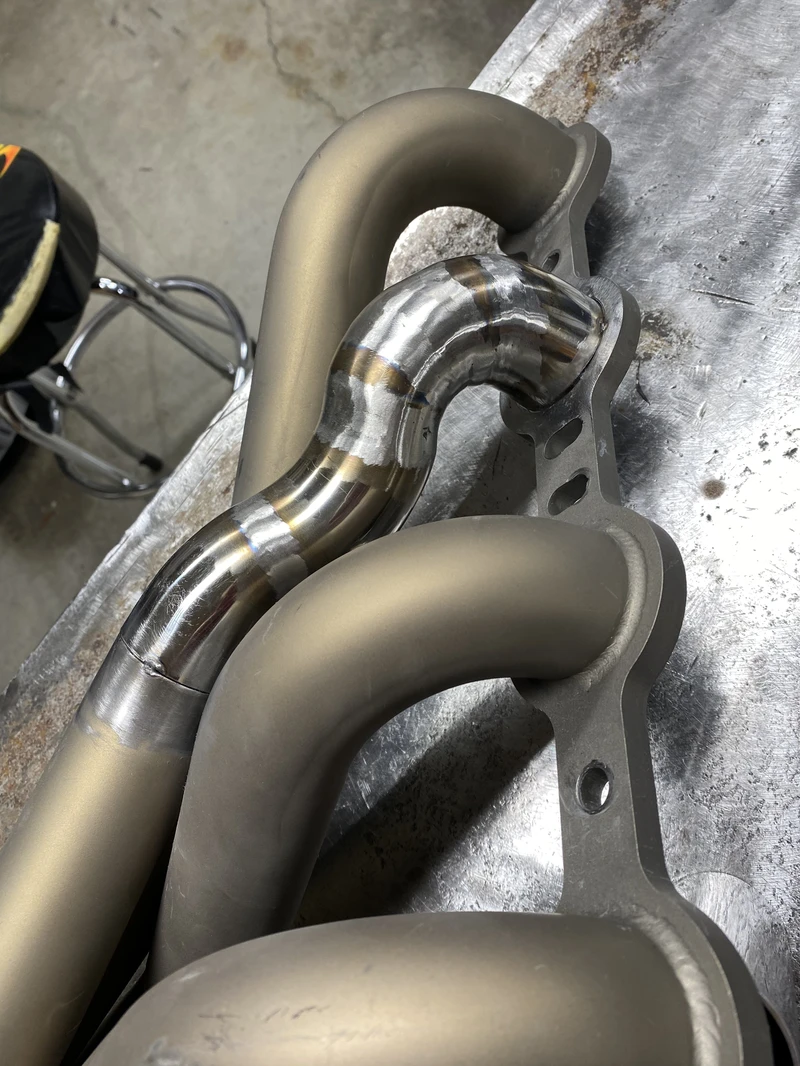 Long tube headers with dual 3” exhaust -580