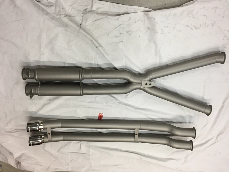 Long tube headers with dual 3” exhaust -583