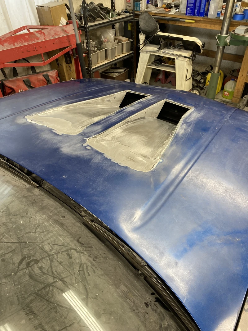 IROC style extractor hood -607