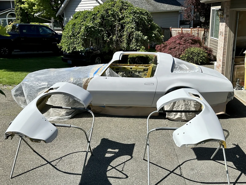 Build image of Poly Primer and more sanding 