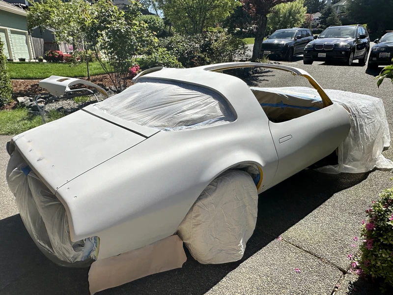 1980 Pontiac Firebird/Trans Am/GTA/Formula - Poly Primer and more sanding  - Image 2