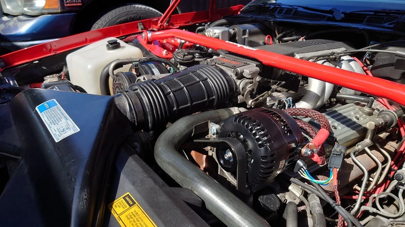 Build image of New Mechman Alternator Installed!