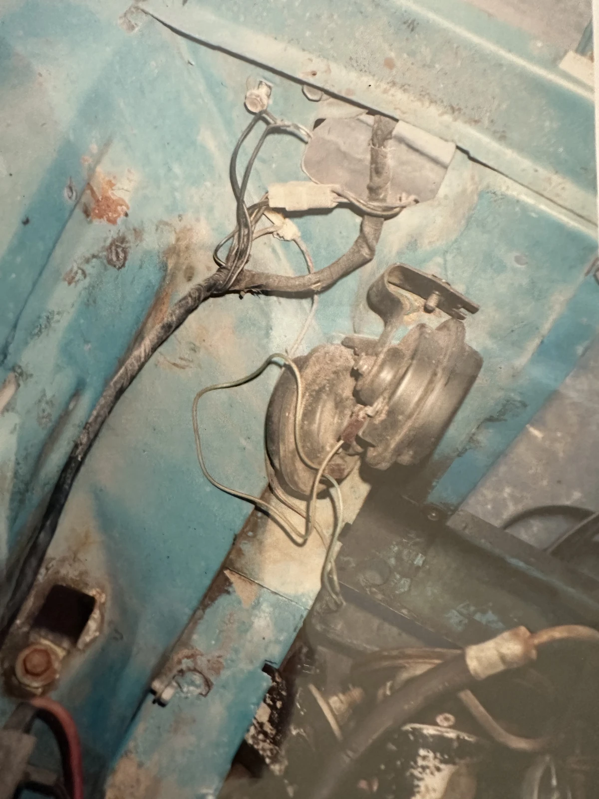 Part of the engine bay - 1973 Dodge Dart
