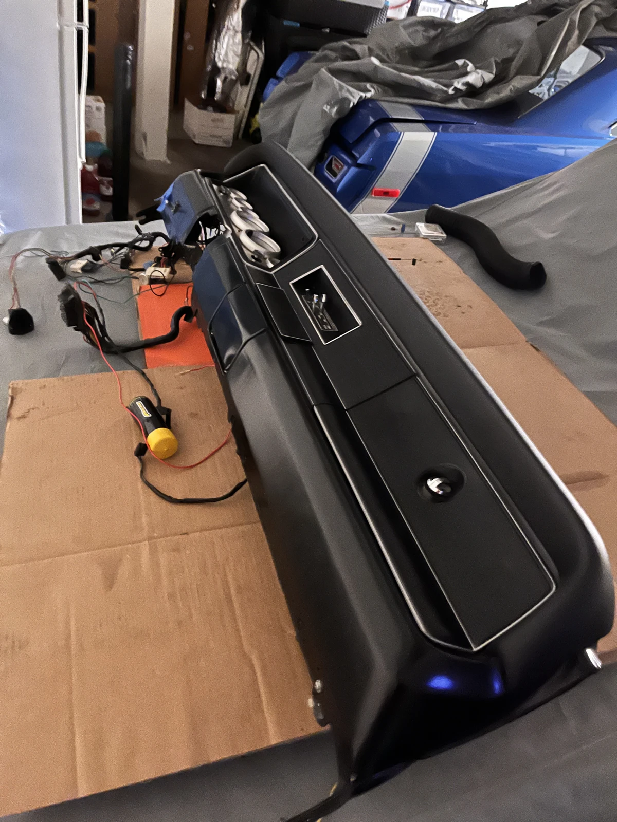 Wiring and detailing the dashboard  - 1973 Dodge Dart