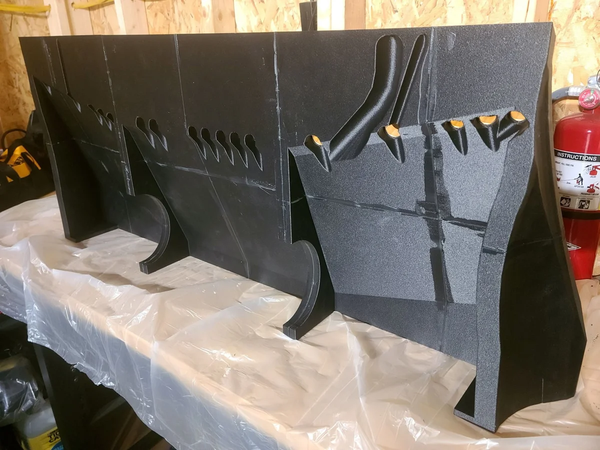1986 Chevrolet Camaro - New Amplifier Rack - 3D Printed (Part 3: Gluing and Prep for Upholstery) - Image 2