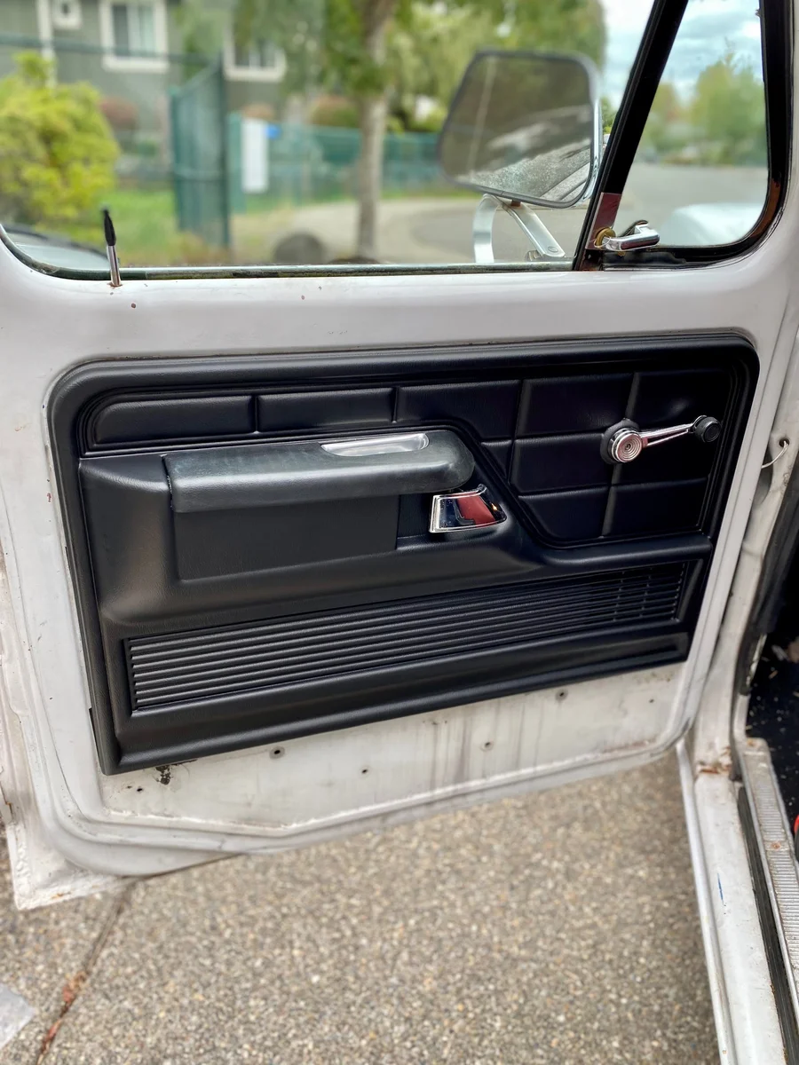 Drivers door without lower door panel - 1978 Ford F-150