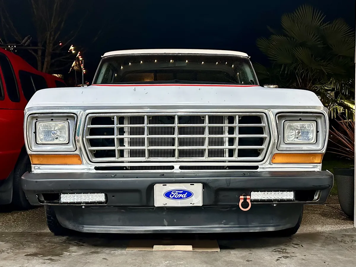 Driving Lights and Front Spoiler Added.