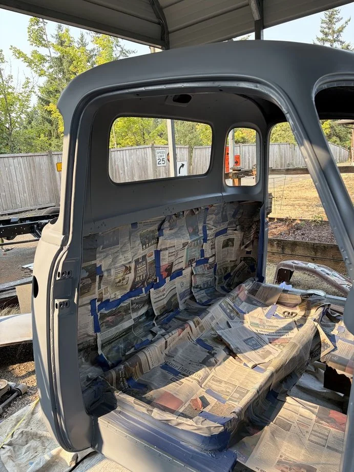 1950 Chevrolet Chevy pickup - The Cab is primed - Image 3