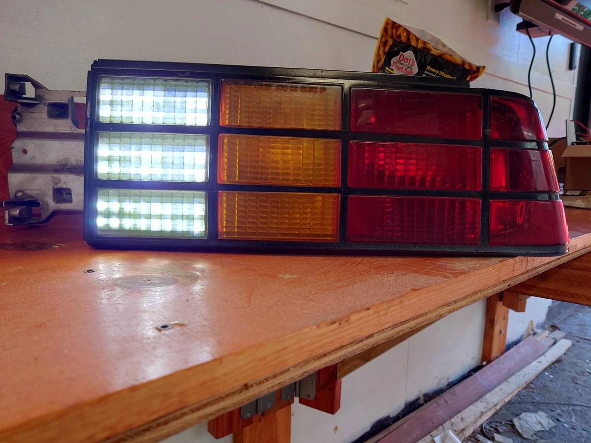 1984 Chevrolet Camaro - Taillight restoration and LED conversion - Part 4 - Image 3