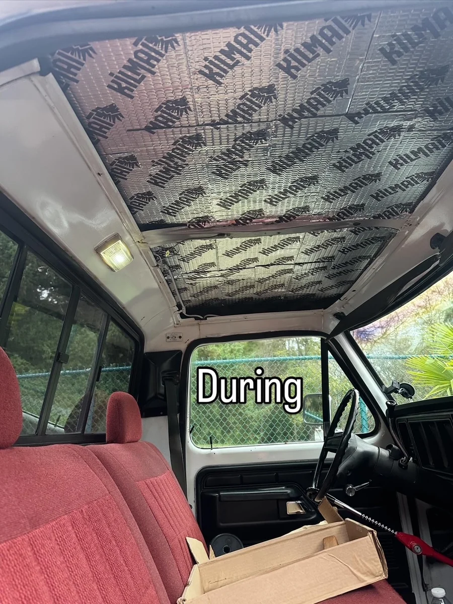 Added Sound Deadener - 1978 Ford F-150