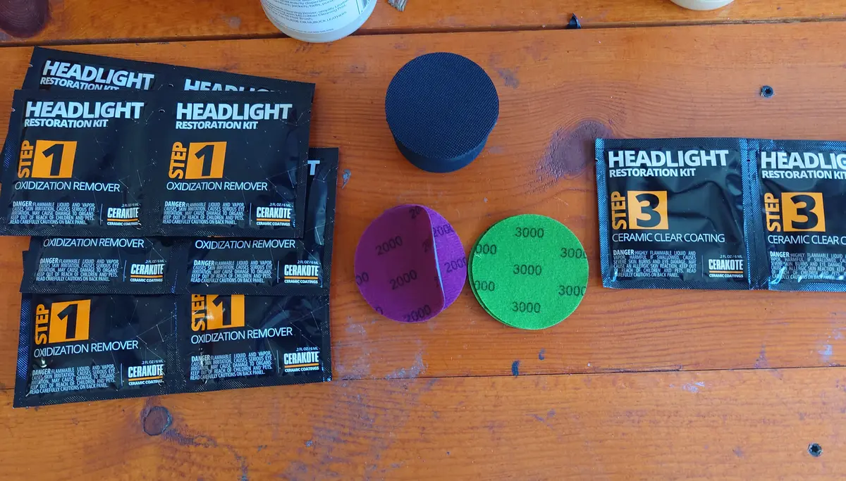 2004 Toyota 4Runner - Headlight restoration - Cerakote review - Image 2