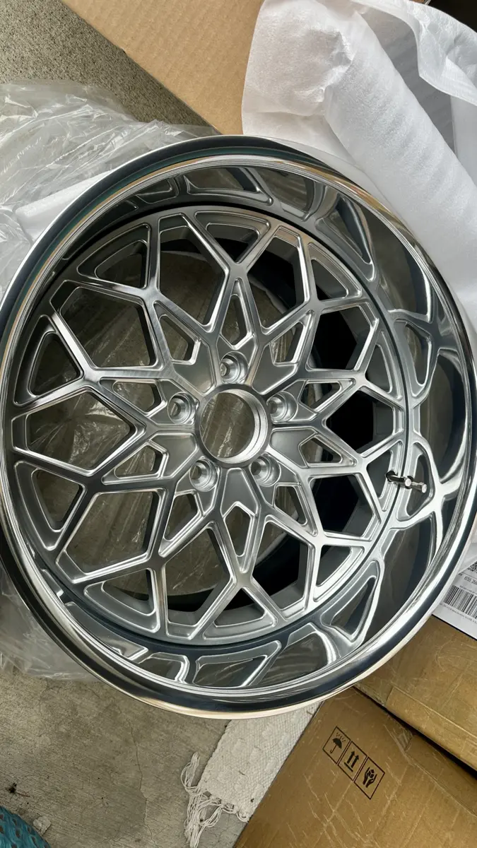The wheels arrived 
