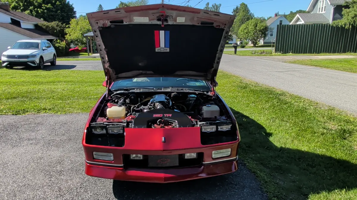 Hero image for New hood liner and custom embroidered emblem 