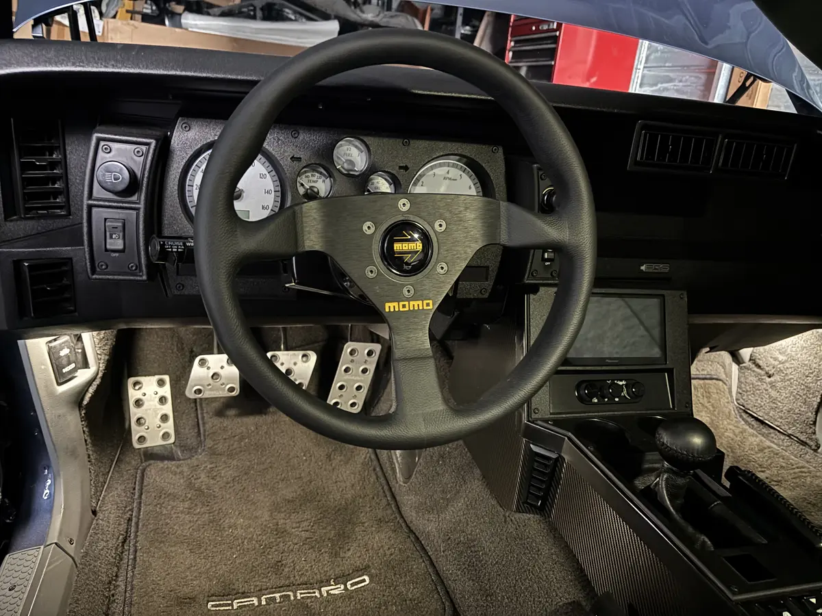 MOMO MOD 78 steering wheel  - 1984 Chevrolet Camaro