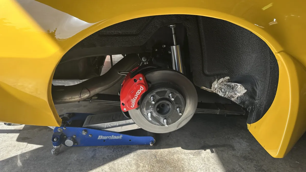 Making room - 1980 Pontiac Firebird/Trans Am/GTA/Formula