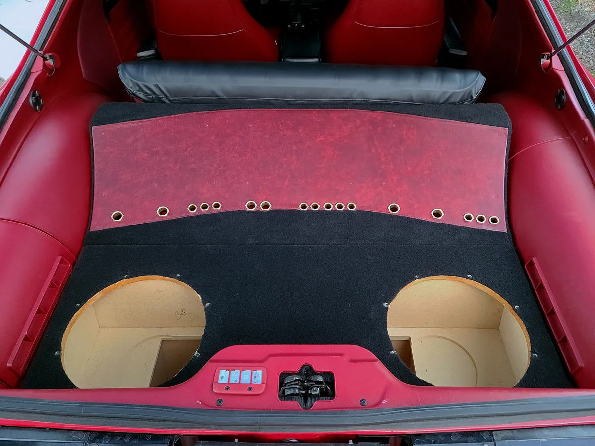 Hero image for New Amplifier Rack - 3D Printed (Part 4: Upholstery Completed, Now for Wiring)