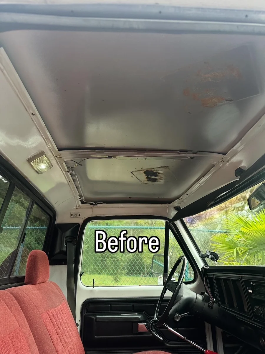 Headliner removed - 1978 Ford F-150